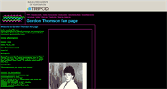 Desktop Screenshot of gtthomson.tripod.com