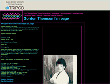 Tablet Screenshot of gtthomson.tripod.com