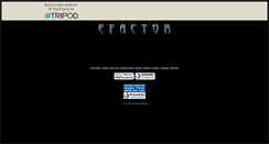 Desktop Screenshot of efactor.tripod.com