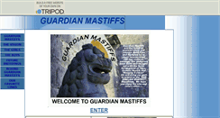 Desktop Screenshot of guardianmastiffs.tripod.com