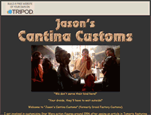Tablet Screenshot of cantinacustoms.tripod.com