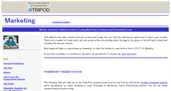 Desktop Screenshot of marketingmix.tripod.com