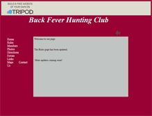 Tablet Screenshot of buckfeverhuntingclub.tripod.com
