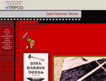 Tablet Screenshot of darkhammerworks.tripod.com