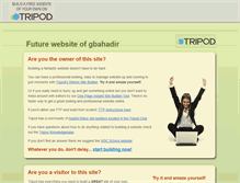 Tablet Screenshot of gbahadir.tripod.com