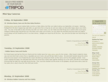 Tablet Screenshot of minispycameras.tripod.com