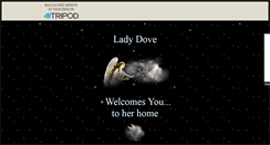 Desktop Screenshot of ladydove59.tripod.com