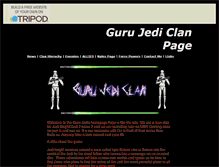 Tablet Screenshot of gjclan.tripod.com