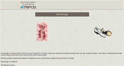 Desktop Screenshot of danceologyri.tripod.com