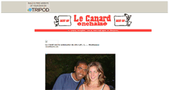 Desktop Screenshot of canardenchaine.tripod.com