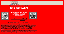 Desktop Screenshot of cpdcorwen.tripod.com