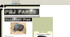 Desktop Screenshot of pbjfarm.tripod.com