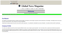 Desktop Screenshot of globalnewsmagazine.tripod.com