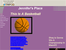 Tablet Screenshot of jennifer-07.tripod.com