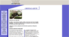 Desktop Screenshot of crystalgifts.tripod.com