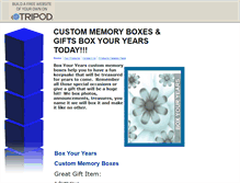 Tablet Screenshot of boxyouryears.tripod.com