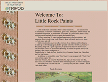 Tablet Screenshot of littlerockpaints.tripod.com