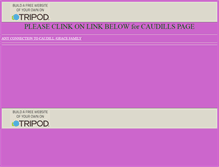 Tablet Screenshot of caudills.tripod.com