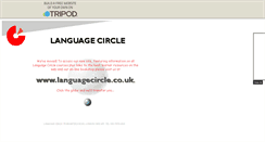 Desktop Screenshot of languagecircle.tripod.com