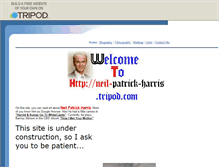 Tablet Screenshot of neil-patrick-harris.tripod.com