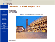Tablet Screenshot of leonardodavinci2005.tripod.com