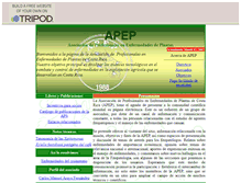 Tablet Screenshot of apep-cr.tripod.com