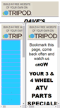 Mobile Screenshot of davescycle.tripod.com