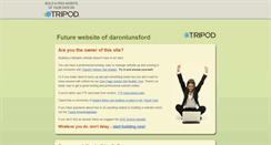Desktop Screenshot of daronlunsford.tripod.com