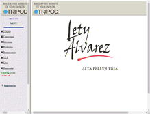 Tablet Screenshot of letyalva.mx.tripod.com