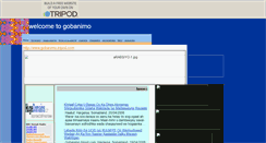 Desktop Screenshot of gobanimo.tripod.com