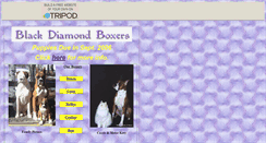 Desktop Screenshot of blackdiamond-boxers.tripod.com