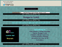 Tablet Screenshot of designsbysydell.tripod.com