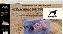 Desktop Screenshot of kreativ-sandz.tripod.com