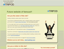Tablet Screenshot of famousl1.tripod.com
