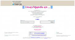 Desktop Screenshot of investigacion.ve.tripod.com