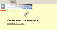 Desktop Screenshot of newhorizonul.tripod.com