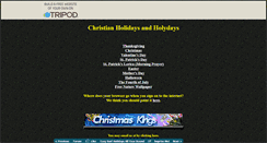 Desktop Screenshot of holydays.tripod.com