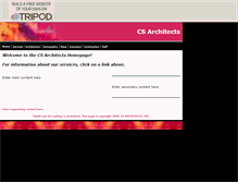 Tablet Screenshot of csarchitects.tripod.com