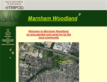 Tablet Screenshot of marnhamwoodland.tripod.com