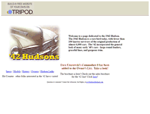 Tablet Screenshot of my42hudson.tripod.com