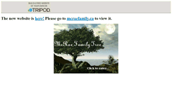 Desktop Screenshot of mcraefamily.tripod.com
