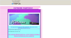 Desktop Screenshot of partiesextreme2.tripod.com