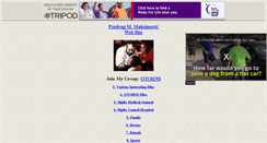 Desktop Screenshot of amaksimovich.tripod.com