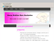 Tablet Screenshot of cursoparagestantes.tripod.com