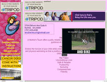 Tablet Screenshot of amotherstouchdaycare.tripod.com