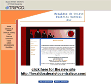 Tablet Screenshot of heraldosdecristo.tripod.com