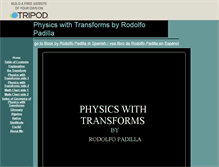 Tablet Screenshot of physicstransforms.tripod.com