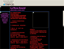 Tablet Screenshot of larocasound.ar.tripod.com