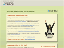 Tablet Screenshot of bscalfranch.tripod.com