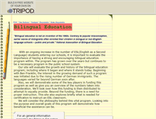 Tablet Screenshot of bilingualed.tripod.com